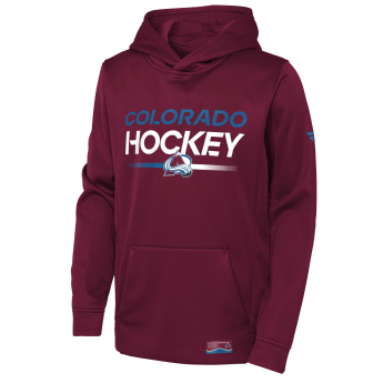 Colorado Avalanche gyerek kapucnis pulóver Authentic Pro Hoodie Po Hood