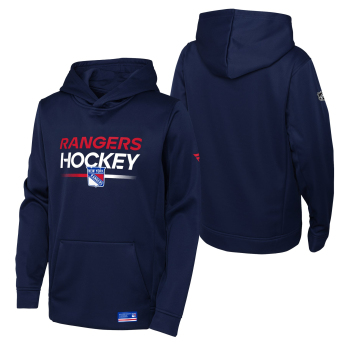 New York Rangers gyerek kapucnis pulóver Authentic Pro Hoodie Po Hood