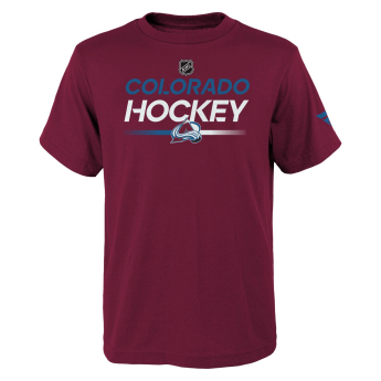 Colorado Avalanche gyerek póló Apro Wordmark Ss Ctn Tee