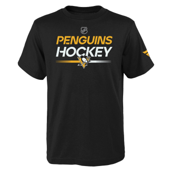 Pittsburgh Penguins gyerek póló Apro Wordmark Ss Ctn Tee
