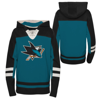 San Jose Sharks gyerek kapucnis pulóver Ageless Revisited - Home Po Hoodie