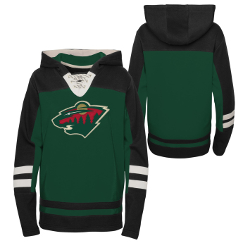 Minnesota Wild gyerek kapucnis pulóver Ageless Revisited - Home Po Hoodie