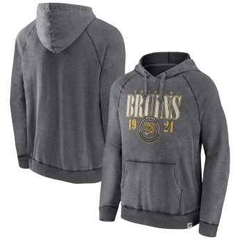 Boston Bruins férfi kapucnis pulóver A/LS Hoodie grey