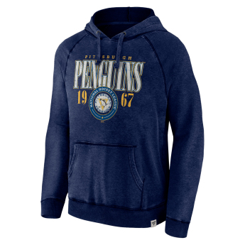 Pittsburgh Penguins férfi kapucnis pulóver A/LS Hoodie navy