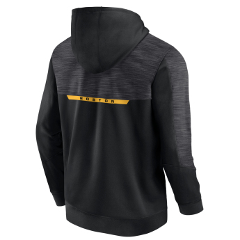 Boston Bruins férfi kapucnis pulóver Poly Fleece POH black