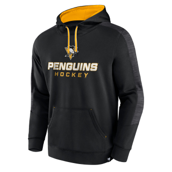 Pittsburgh Penguins férfi kapucnis pulóver Poly Fleece POH black