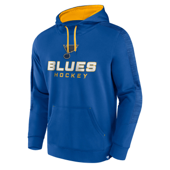 St. Louis Blues férfi kapucnis pulóver Poly Fleece POH blue