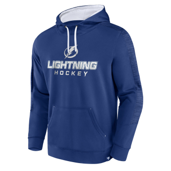 Tampa Bay Lightning férfi kapucnis pulóver Poly Fleece POH blue