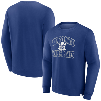 Toronto Maple Leafs férfi pulóver Fleece Crew