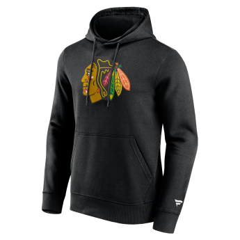 Chicago Blackhawks férfi kapucnis pulóver Primary Logo Graphic Hoodie black