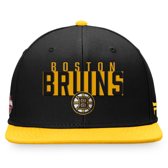 Boston Bruins baseball flat sapka Fundamental Color Blocked Snapback