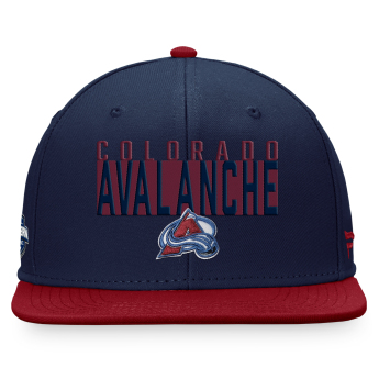 Colorado Avalanche baseball flat sapka Fundamental Color Blocked Snapback