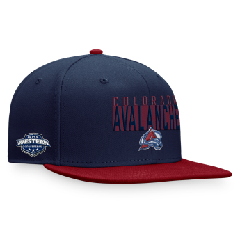 Colorado Avalanche baseball flat sapka Fundamental Color Blocked Snapback