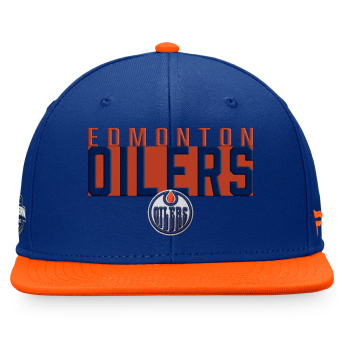Edmonton Oilers baseball flat sapka Fundamental Color Blocked Snapback