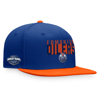 Edmonton Oilers baseball flat sapka Fundamental Color Blocked Snapback