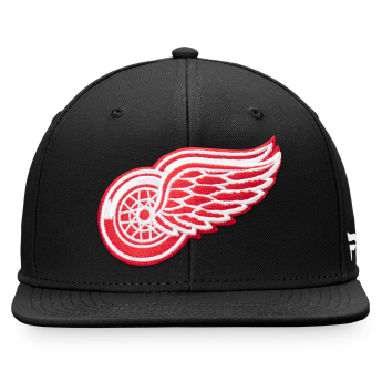 Detroit Red Wings baseball flat sapka Core Snapback black