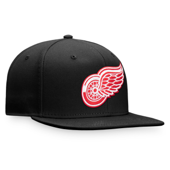 Detroit Red Wings baseball flat sapka Core Snapback black