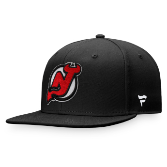 New Jersey Devils baseball flat sapka Core Snapback black