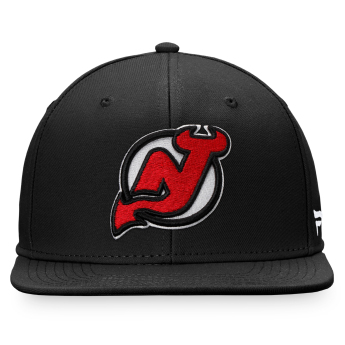 New Jersey Devils baseball flat sapka Core Snapback black