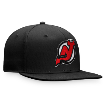 New Jersey Devils baseball flat sapka Core Snapback black