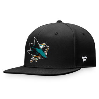 San Jose Sharks baseball flat sapka Core Snapback black