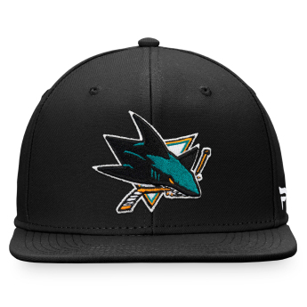 San Jose Sharks baseball flat sapka Core Snapback black