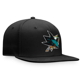 San Jose Sharks baseball flat sapka Core Snapback black