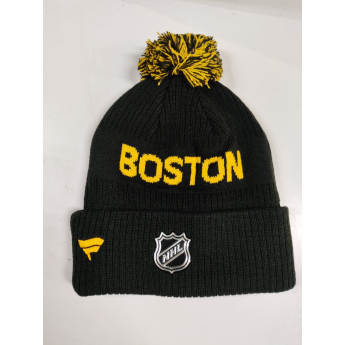 Boston Bruins gyerek téli sapka Cufed Knit With Pom