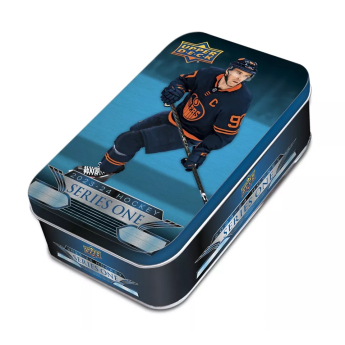 NHL dobozok NHL hokikártyák 2023-24 Upper Deck Series 1 Tin Box