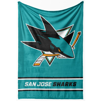 San Jose Sharks gyapjú takaró Essential 150x200 cm
