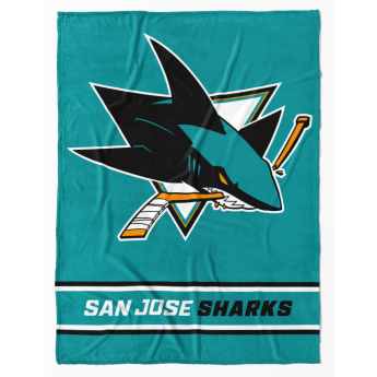 San Jose Sharks gyapjú takaró Essential 150x200 cm