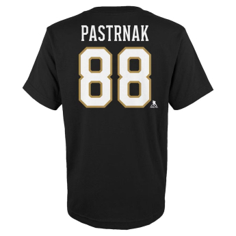 Boston Bruins gyerek póló David Pastrňák #88 Player Name & Number