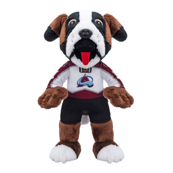 Colorado Avalanche plüss kabala Bernie #1 Plush Figure White Road