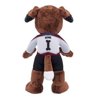 Colorado Avalanche plüss kabala Bernie #1 Plush Figure White Road