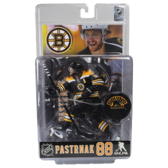 Boston Bruins bábu David Pastrnak #88 Boston Bruins Figure SportsPicks