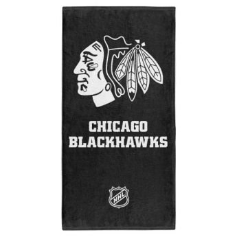 Chicago Blackhawks fürdőlepedő Classic black