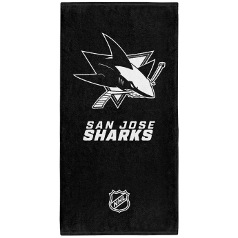 San Jose Sharks fürdőlepedő Classic black