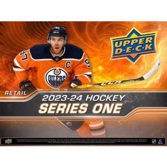 NHL dobozok NHL hokikártyák 2023-24 Upper Deck Series 1 Gravity Retail Box