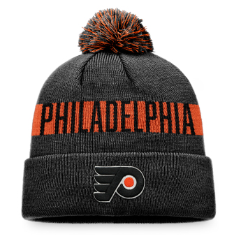 Philadelphia Flyers téli sapka Fundamental Beanie Cuff with Pom