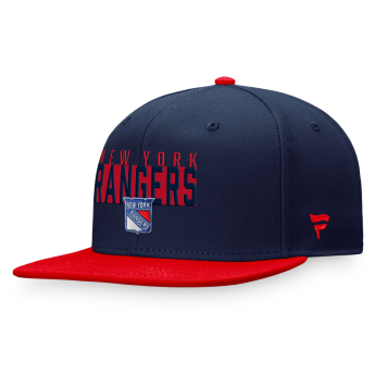 New York Rangers baseball flat sapka Fundamental Color Blocked Snapback