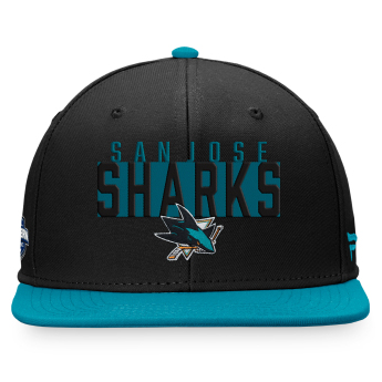 San Jose Sharks baseball flat sapka Fundamental Color Blocked Snapback