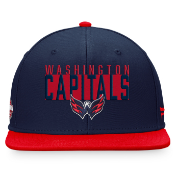 Washington Capitals baseball flat sapka Fundamental Color Blocked Snapback