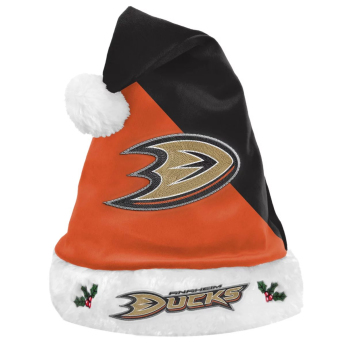 Anaheim Ducks téli sapka FOCO Colorblock Santa Hat