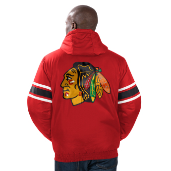 Chicago Blackhawks férfi kapucnis kabát Tight End Winter Jacket