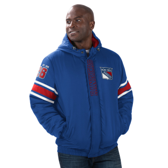 New York Rangers férfi kapucnis kabát Tight End Winter Jacket