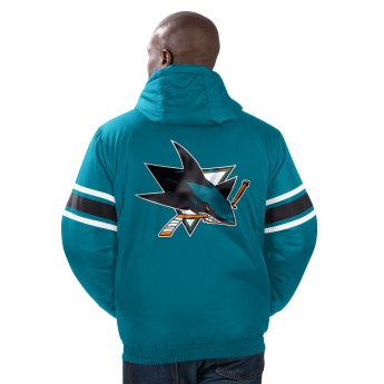 San Jose Sharks férfi kapucnis kabát Tight End Winter Jacket