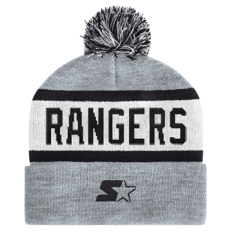 New York Rangers téli sapka Biscuit Knit Skull