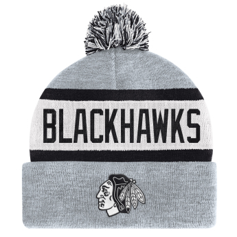 Chicago Blackhawks téli sapka Biscuit Knit Skull