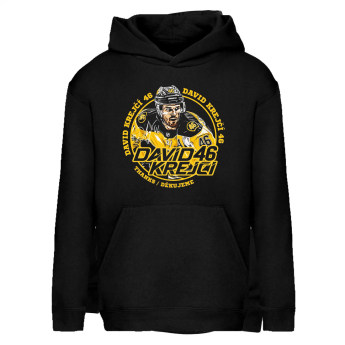 Boston Bruins férfi kapucnis pulóver David Krejčí #46 Exclusive Collection