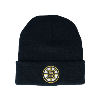Boston Bruins téli sapka Cuffed Knit Black